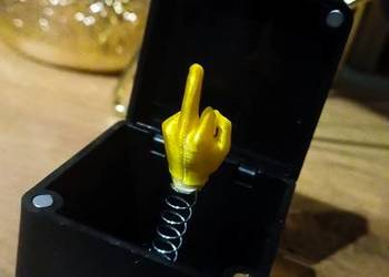 Gadżet, niespodzianka, dla ciebie, na urodziny, fuck you.