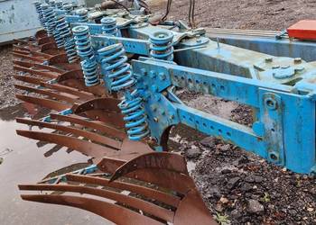 Pług Lemken Vario 6-skibowy zagonowy ażurowy kverneland 9X kuhn 6+