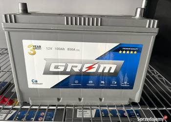 Akumulator 100Ah 850A GROM Premium  Japan Prawy plus