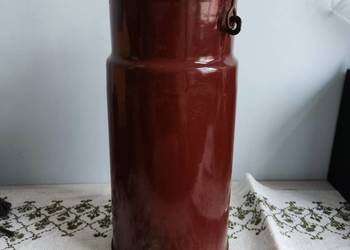 Kanka, bańka emaliowana brązowa na mleko 5l. Kanka, bańka emaliowana brązowa na mleko 5l.