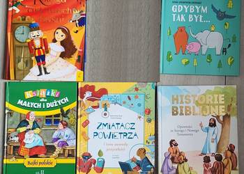 Księga cudownych baśni Bajki polskie Zmiatacz powietrza Gdybym tak był Hist