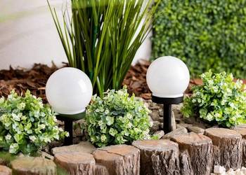 zestaw 4 sztuk oryginalnych lamp kule 10cm