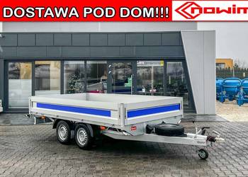 OKAZJA Przyczepa ciężarowa burty towarowa uniwersalna platforma 1400 2700kg