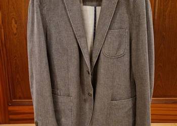 Męska MARYNARKA Camel active rozm.56 len 30% i bawełna 70% beżowa jak nowa