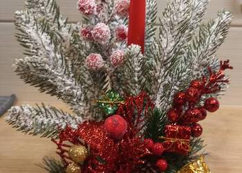 Stroik bożonarodzeniowy na stół
