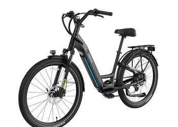 Rower elektryczny OKAI TraVRS EB80 czarny 500W 27,5” bateria 689Wh Shimano