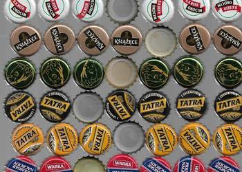 Kapsle polskie z piwa Nr 12.