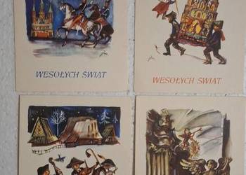 Szancer . pocztówki świąteczne .