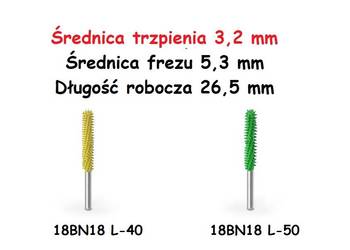 SABURRTOOTH FREZ PALCOWY Z WĘGLIKA DO DREMELA 3,2 mm