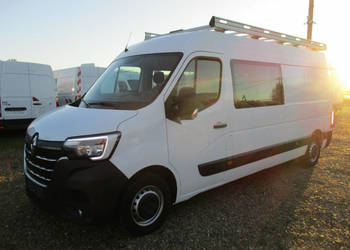 Renault Master L3H2 2.3 DCI 135KM \ brygadówka 7 osób \ bagażnik \ VAT23%