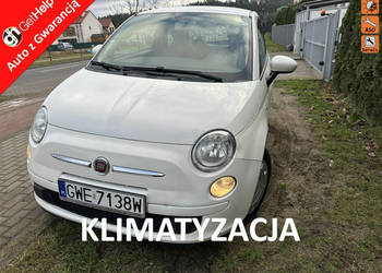 Fiat 500 Klimatyzacja/Isofix/Opony wielosezonowe GoodYear/Wymieniony rozrz…