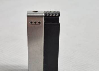 Designerska Zapalniczka Vintage – Metal & Black – Styl Retro