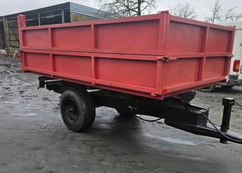 Przyczepa wywrotka trzy strony