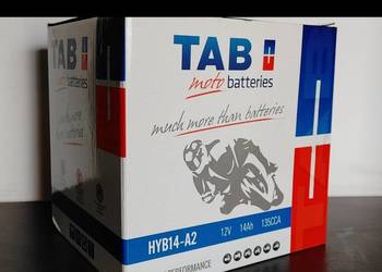 Akumulator motocyklowy TAB YB14-A2 (HYB14-A2) 12V 14Ah 135A