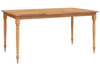 Stół Batavia 150x90x75 cm lite drewno tekowe WM-319165