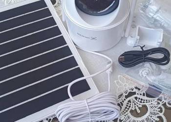Kamera zewnętrzna 2K z panelem solarnym