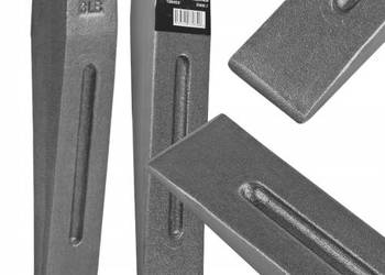 KLIN DO ROZŁUPYWANIA ŁUPANIA DREWNA DRZEWA OPAŁU STALOWY KOŁEK 1,35 KG