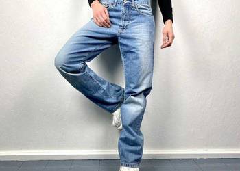 Jeansy Pepe Jeans Checked S spodnie jeansowe vintage
