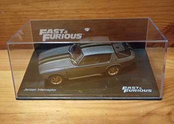 JENSEN INTERCEPTOR model deagostini 1:43 Szybcy wściekli fast furious nowy