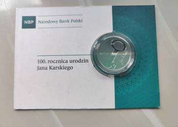 Srebrny Jan Karski 10 zł