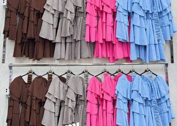 Sukienki z falbankami