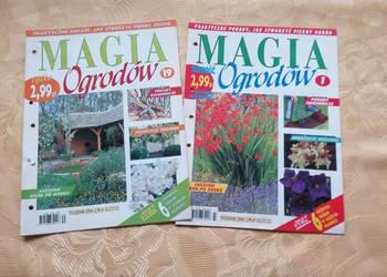 Magia Ogrodów 2-a egzemplarze nr 1 i 19.Czasopismo.