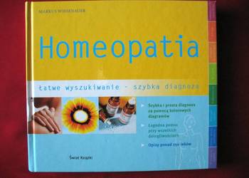 Homeopatia _ Markus Wiesenauer - książka polska