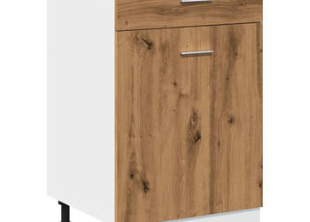 Szafka z szufladą dąb artisan 50x46x815 cm WM-856087
