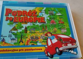 podróż po europie edukacyjna gra planszowa