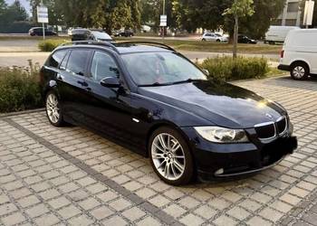 BMW 318d E91 Touring, 2008 r, manual ,uszkodzony silnik