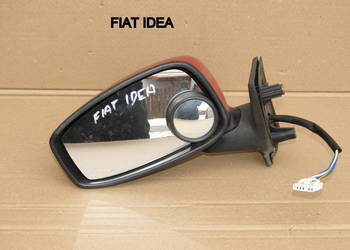 LUSTERKO ZEWNĘTRZNE ELEKTRYCZNE LEWE FIAT IDEA 5-PIN 199A