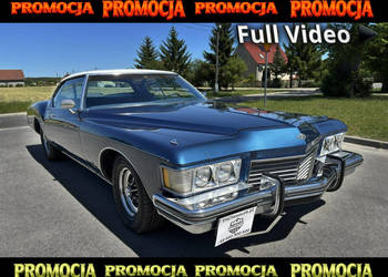 Buick Riviera Buick Riviera 1973 – V8 455, automat, granat / biały vinyl I…