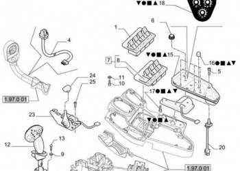 New Holland T6010 T6070 Urz ster przepustnic 20,000 ohm, 5.5v 84218029