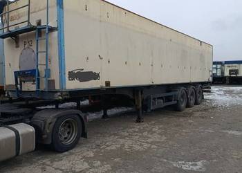 Naczepa pasowa - "pasówka" do przewozu płodów rolnych