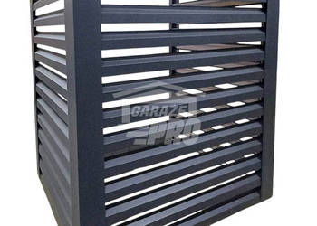 Osłona klimatyzatora – pompy ciepła 100x60x160 cm antracyt GP706