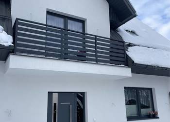 Balustrada Balkonowa Aluminium