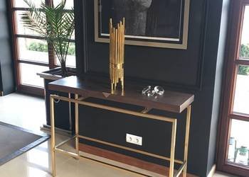 Złota Konsola Olivson Giorgio Heban  120x35 wys 80 producent