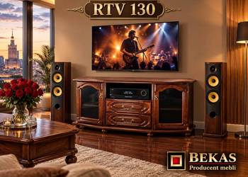 Stylowa Komoda RTV 130` 2Sn-FloT Bekas Stylowa Sliczna rtv