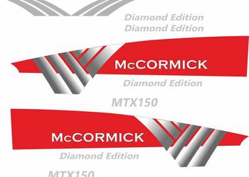 Naklejki Mccormick mtx 150 diamond edition i inne modele super mocne zamien