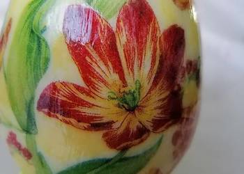 jajko pisanka 12 cm hand made