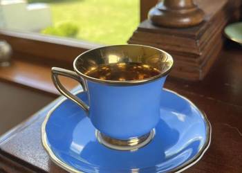 Filiżanka espresso. 1928- 1938r. Syg. Windsor Loucky Bohemia Karlsbad Slavk