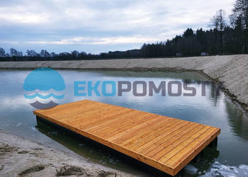 Pomost pływający, platforma pływająca, 6x2,55m - 15,3mkw