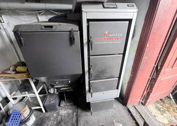 Piec na ekogroszek 12 kw z podajnikiem  plus ups