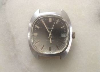 Zegarek męski analog z datownikiem sygnowany lata 70 POLJOT17Jewels