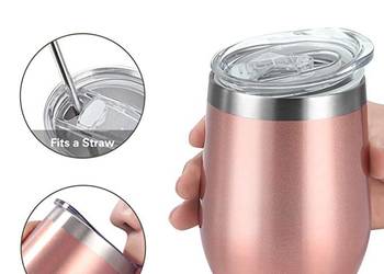 kubkek do wina ze stali nierdzewnej 350ml