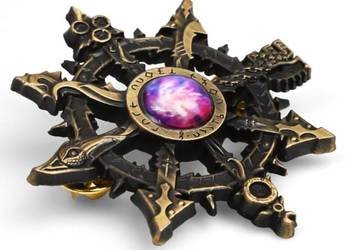 Mark Of Chaos | 5 cm | Metal | Przypinka | Warhammer 40k