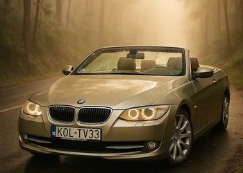 BMW 320d Cabrio E93 - Złoty bdb stan! M-Pakiet