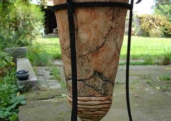 Sprzedam unikatową donicę ceramiczną, mrozoodporna