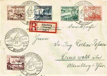 TRZECIA RZESZA 1937 - 3 KOPERTY FDC! GRATIS WYSYŁKA!