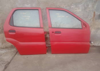 Suzuki Ignis MH 04-10 drzwi przód tył tylne czerwony ZR8 g3x